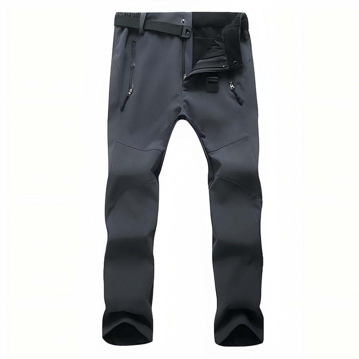 Pantalon Randonnée Femme Imperméable gris anthracite