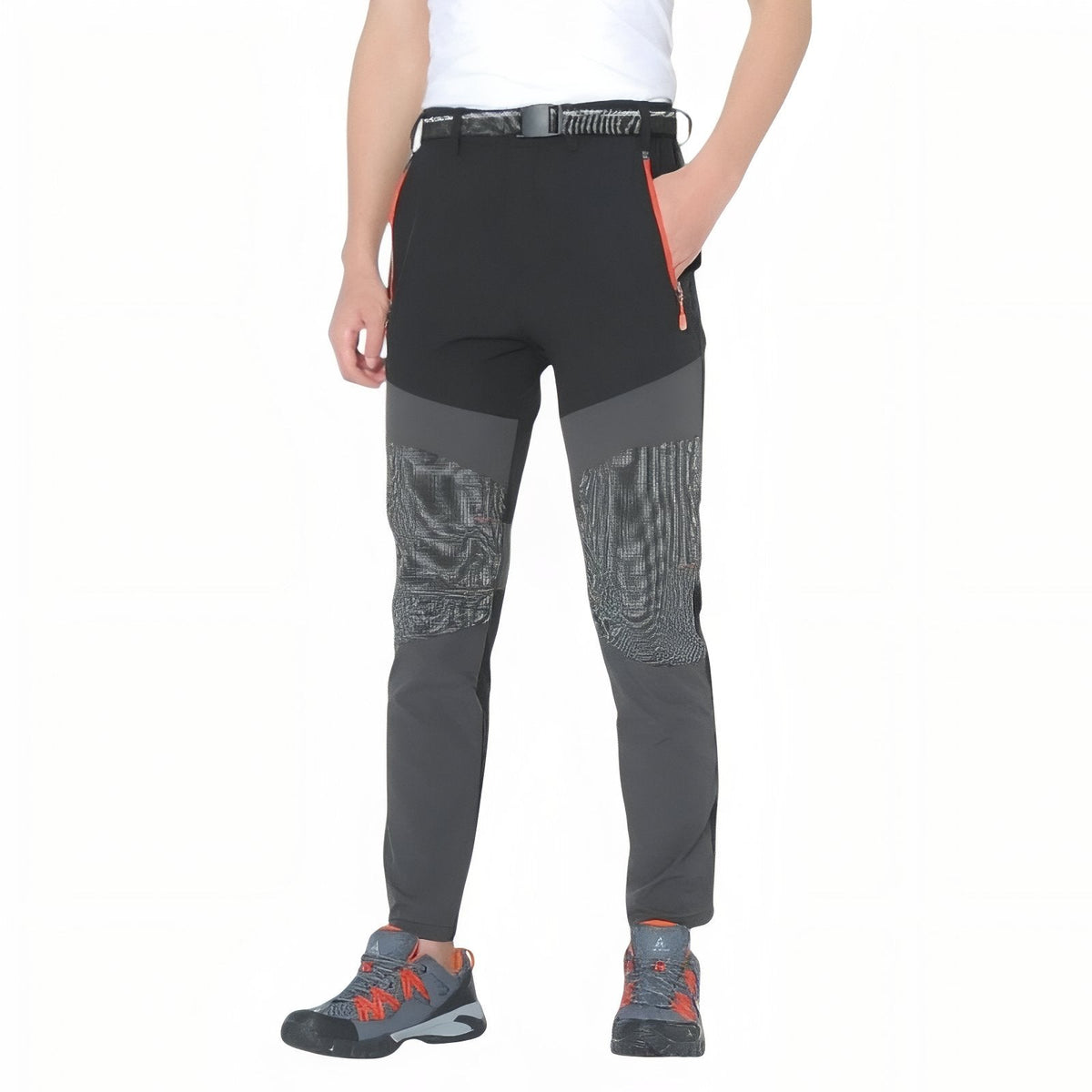 Pantalon Randonnée Stretch Homme noir