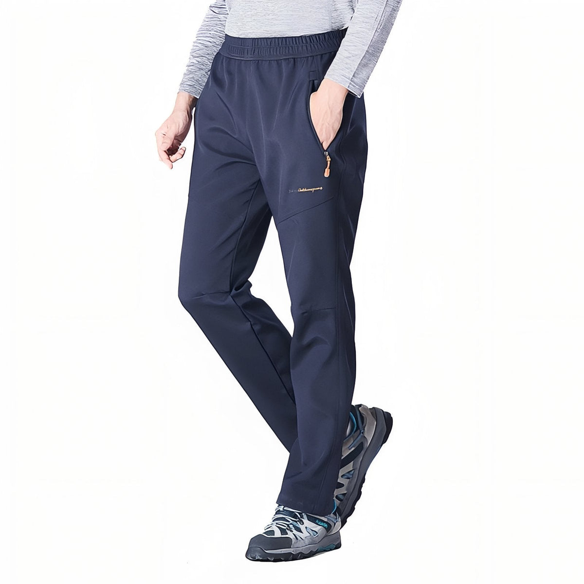 Pantalon Randonnée Taille Élastique homme - bleu