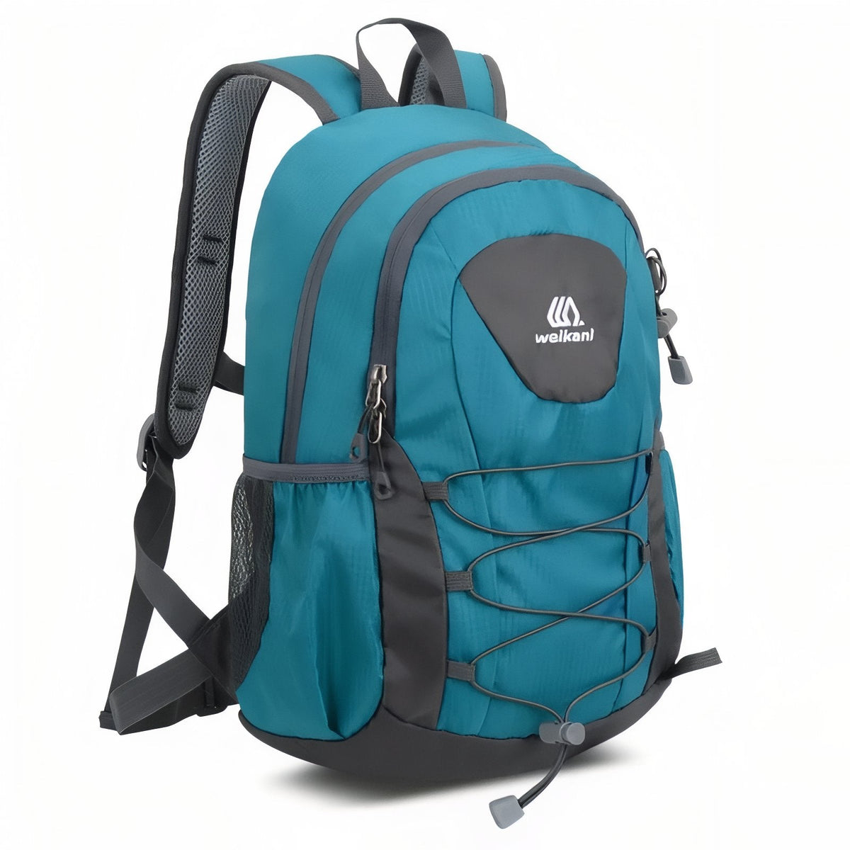Petit Sac à Dos de Randonnée turquoise et gris