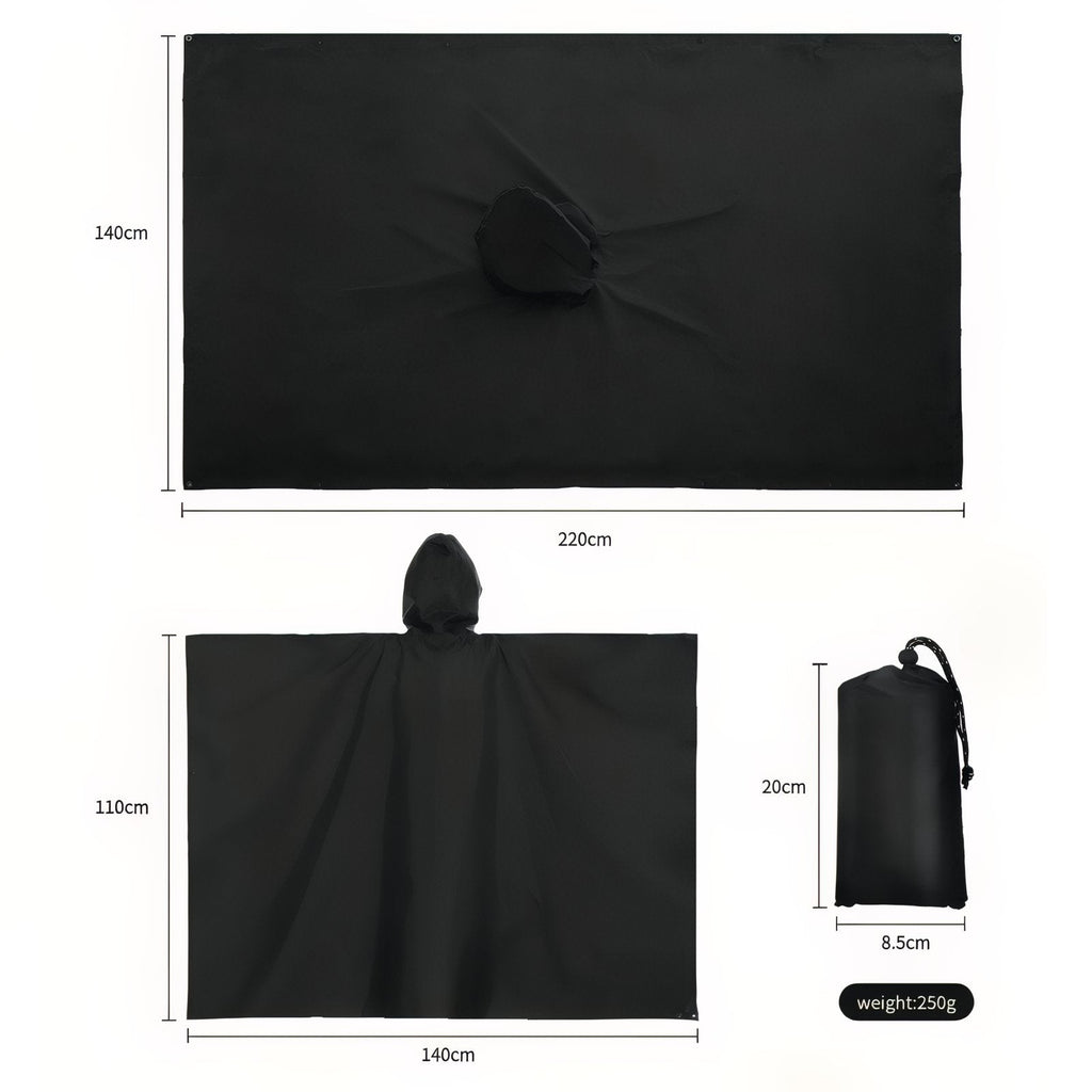 Poncho Imperméable de Randonnée — photo 3