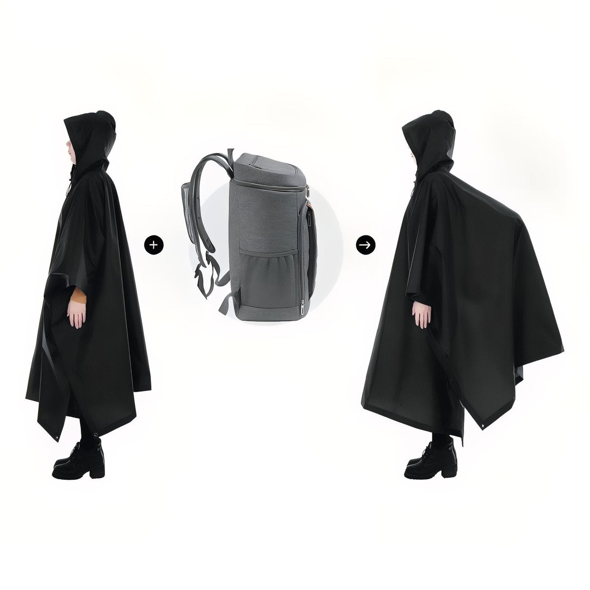 Poncho Imperméable de Randonnée — photo 6