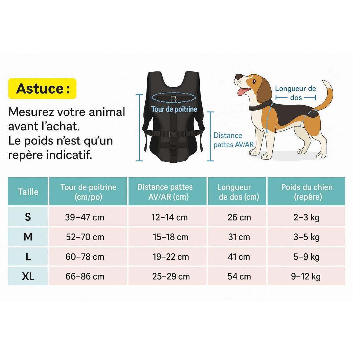 Porte Chien Ventral Randonnée — photo 2