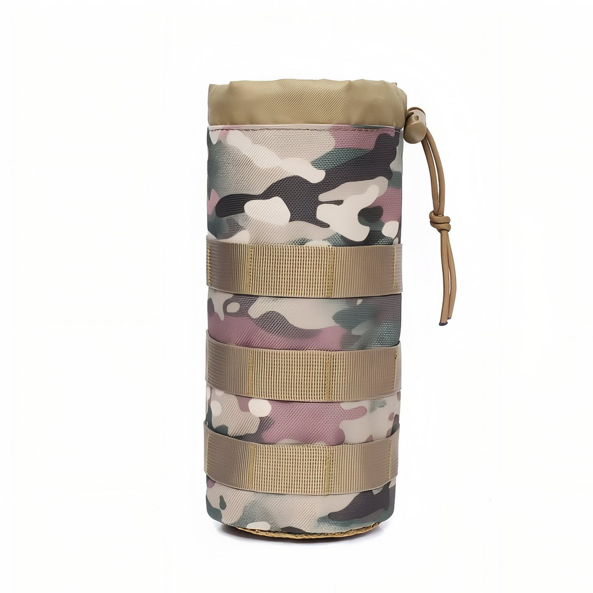 Porte Gourde Sac à Dos beige camouflage