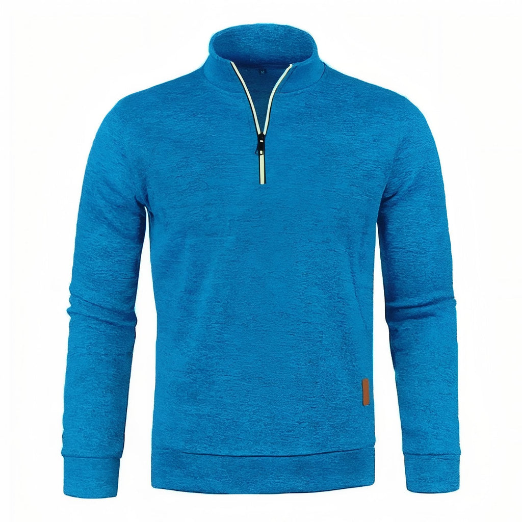 Pull Randonnée Homme bleu ciel