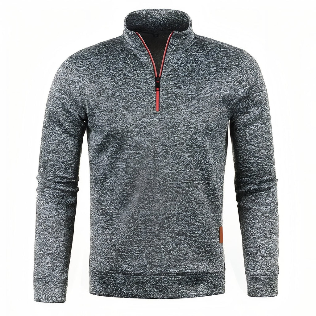Pull Randonnée Homme gris anthracite