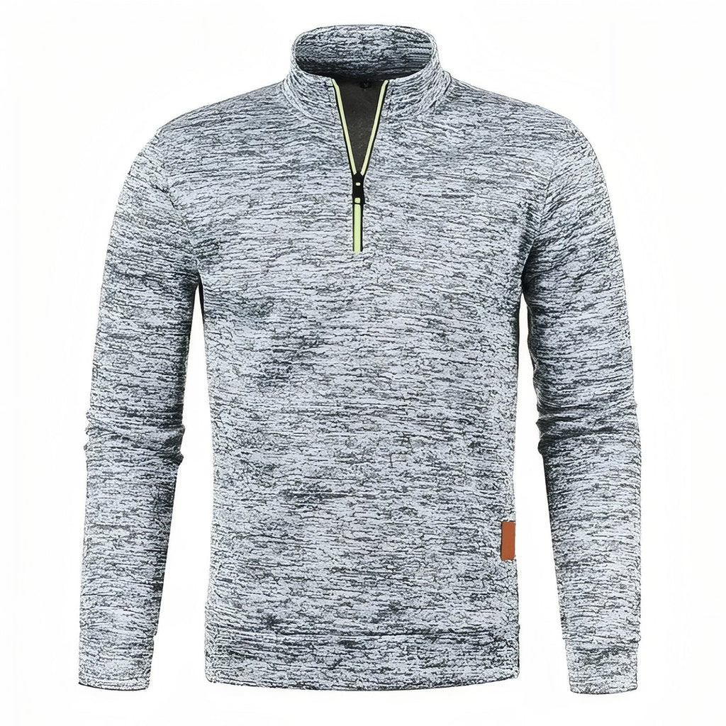 Pull Randonnée Homme gris clair