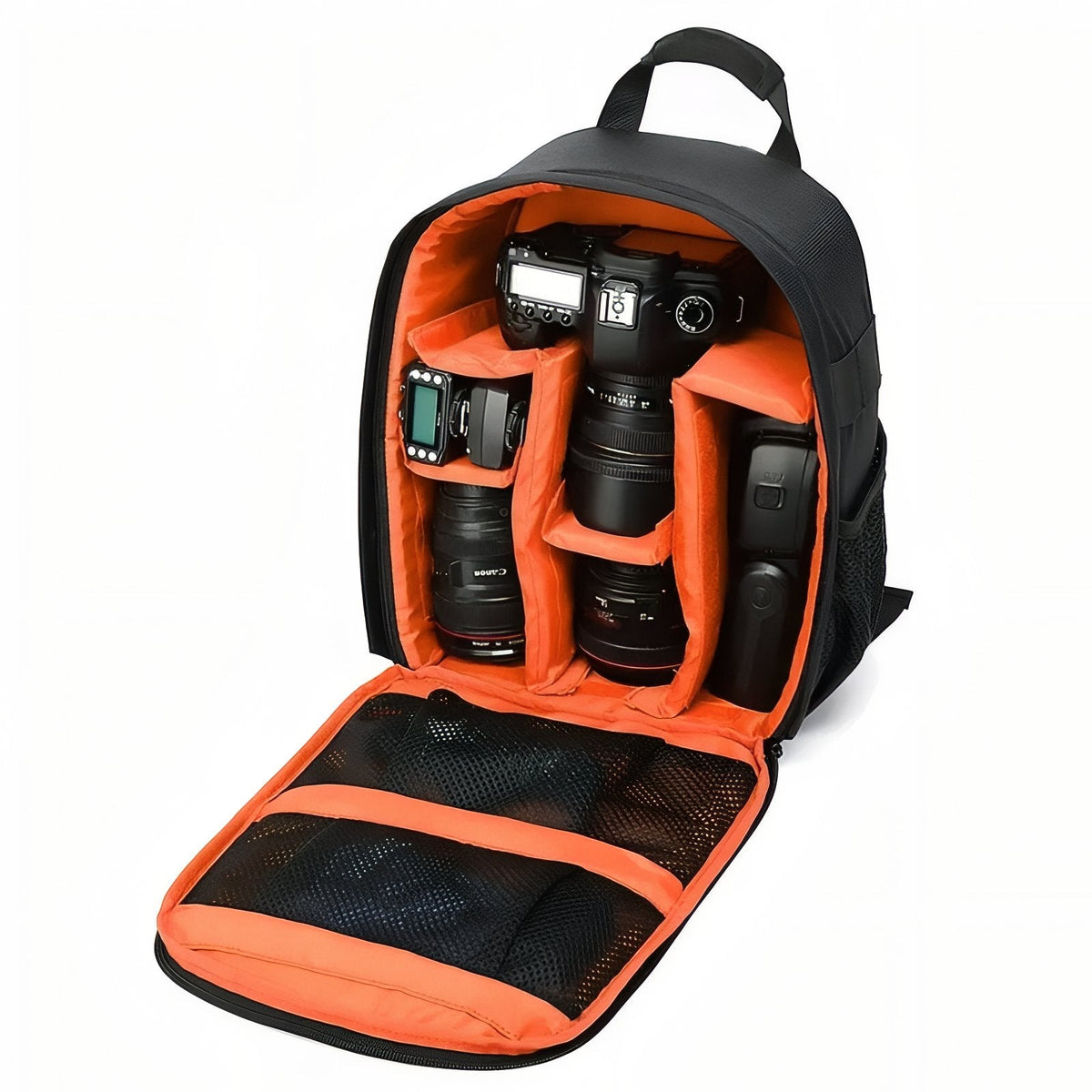 Sac à Dos Appareil Photo orange