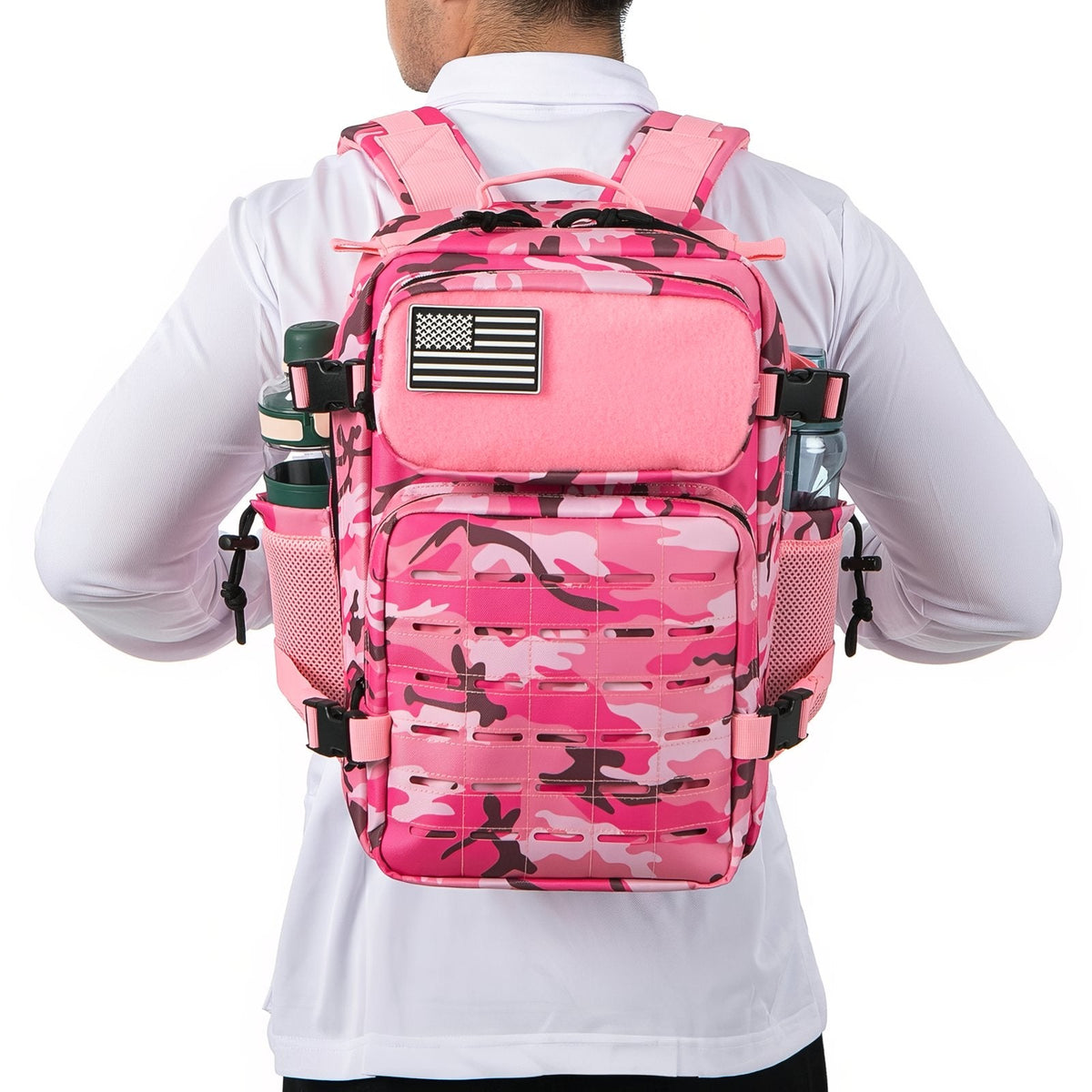 Sac à Dos Camouflage Rose 25L — photo 2