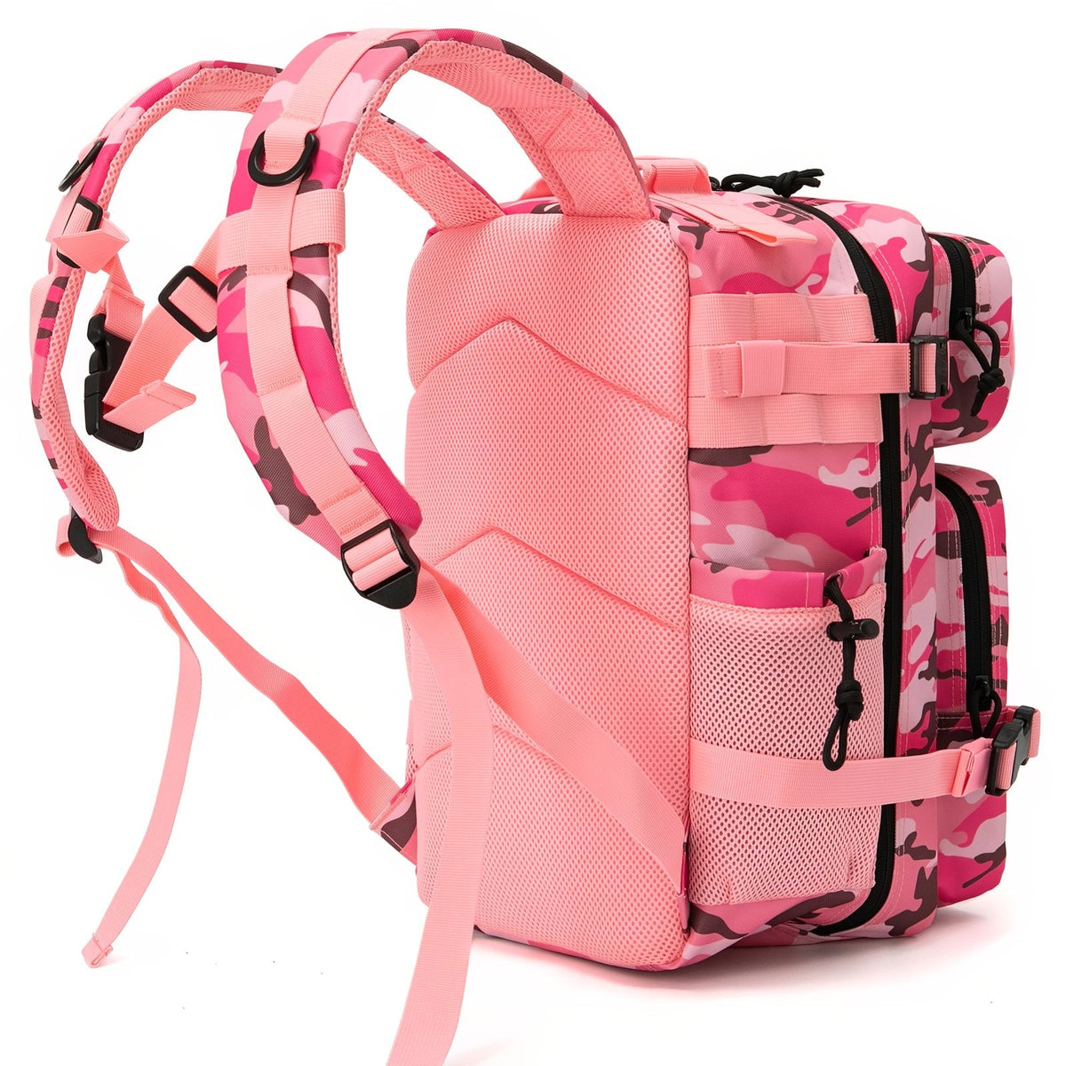 Sac à Dos Camouflage Rose 25L — photo 4