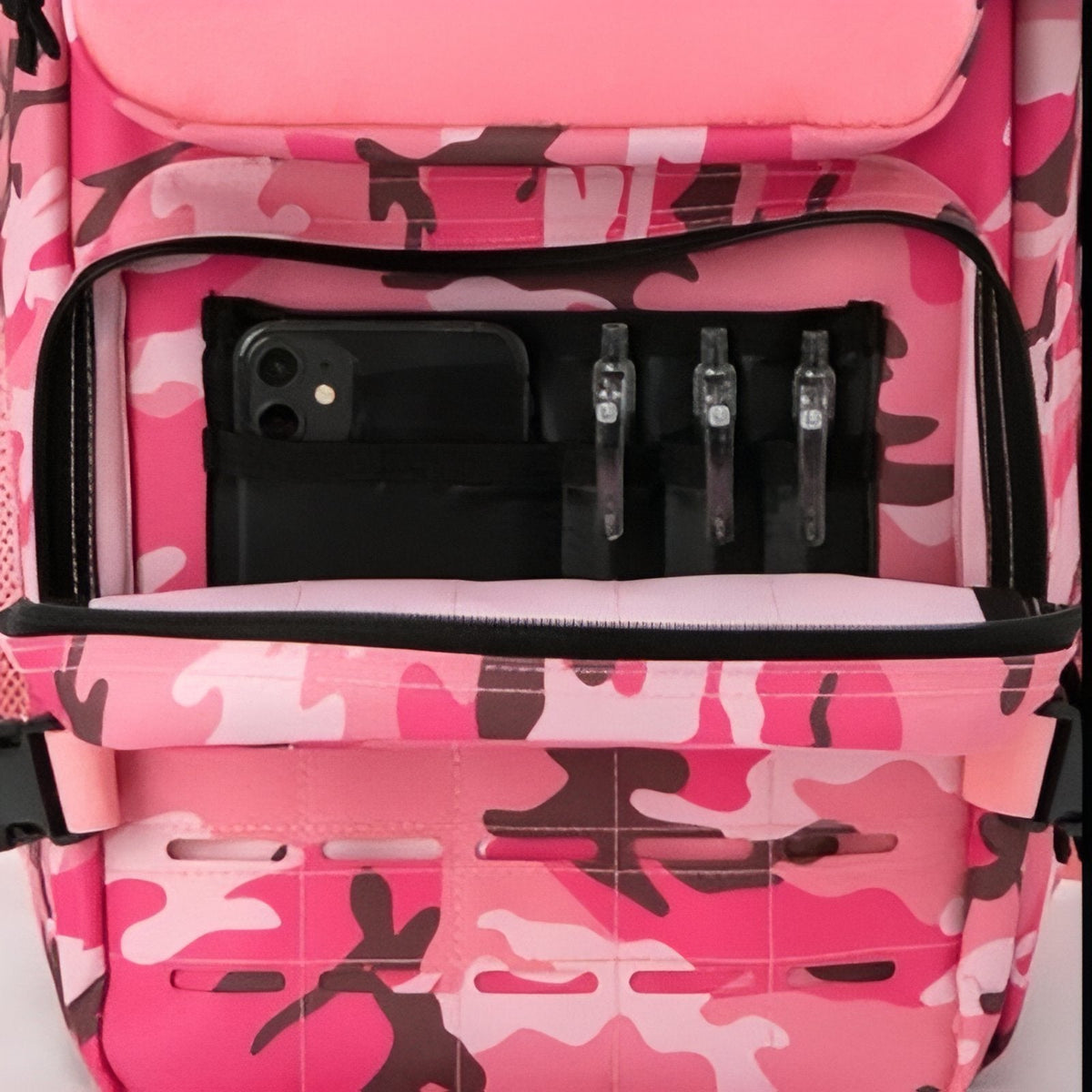 Sac à Dos Camouflage Rose 25L — photo 8