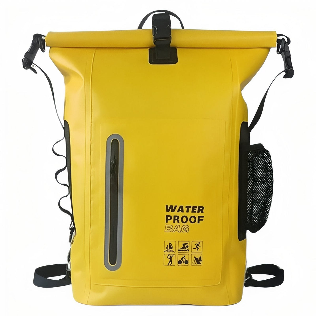 Sac à Dos Étanche Randonnée 30L jaune