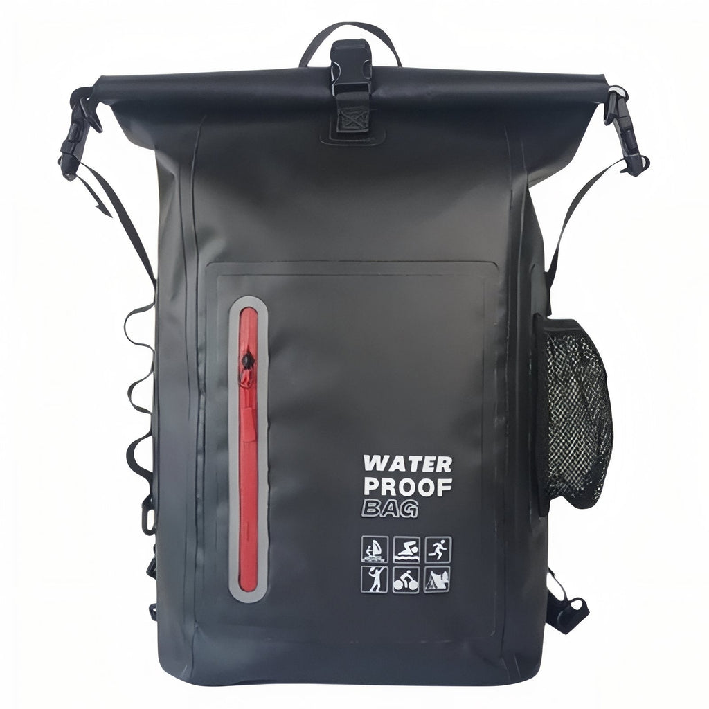 Sac à Dos Étanche Randonnée 30L noir