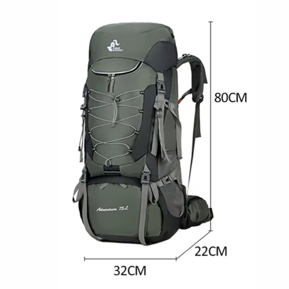 Sac à Dos Imperméable Randonnée 75L — photo 2