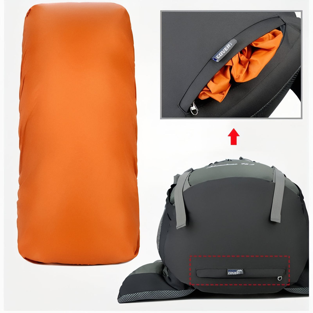 Sac à Dos Imperméable Randonnée 75L — photo 4