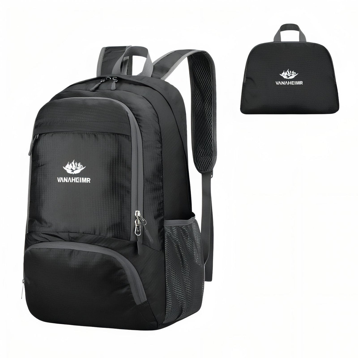 Sac à Dos Léger Imperméable noir