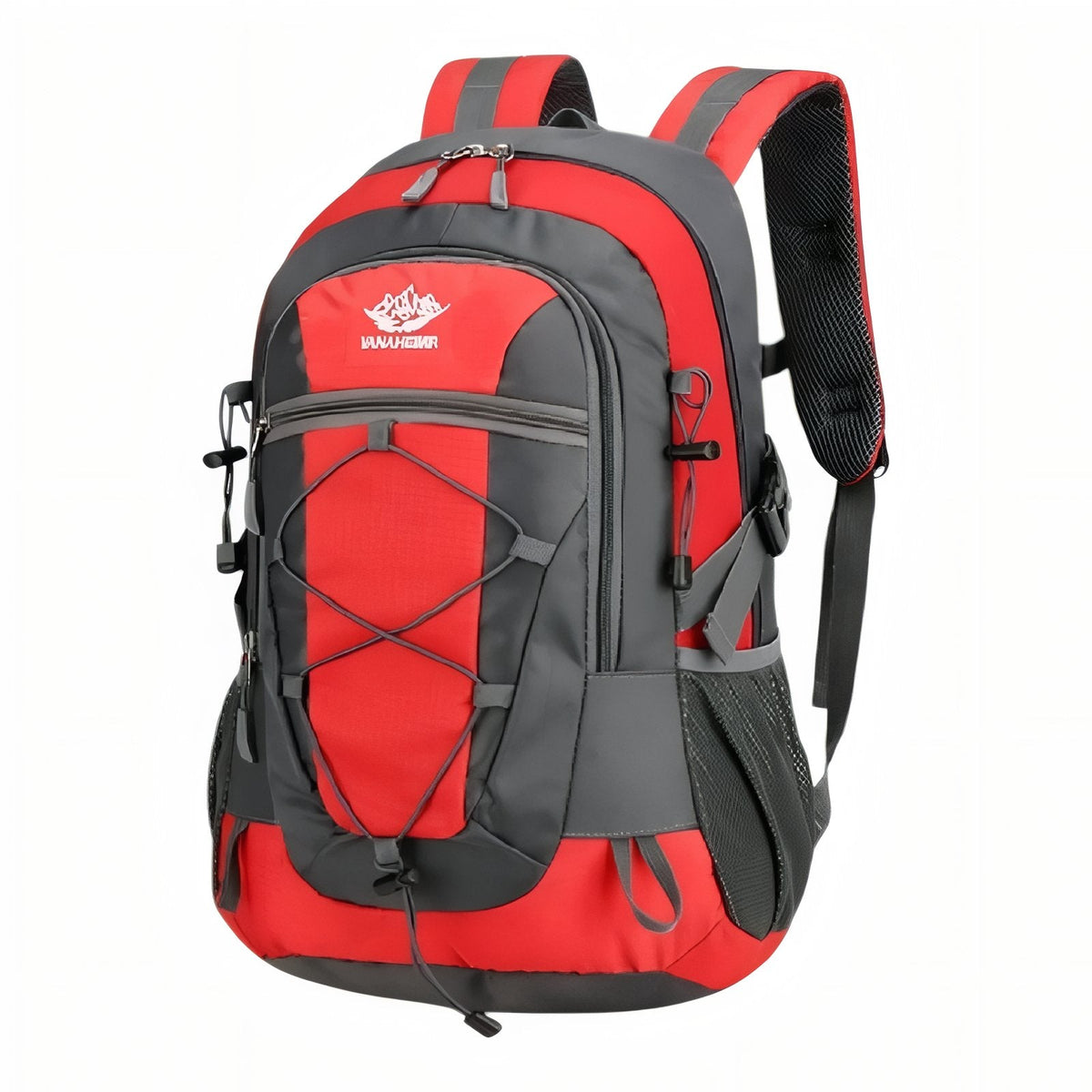 Sac à Dos Léger Pour Randonnée 30L rouge et gris