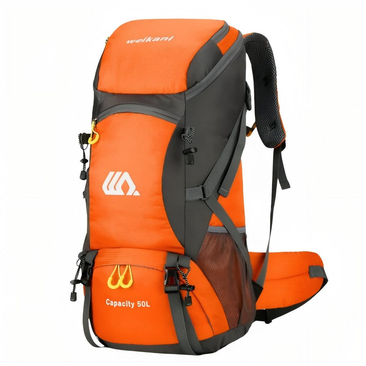 Sac a Dos Léger Randonnée 50 litres orange