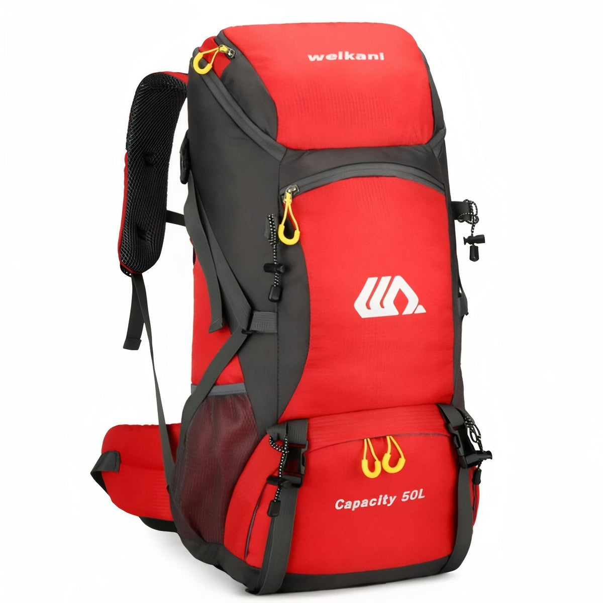 Sac a Dos Léger Randonnée 50 litres rouge