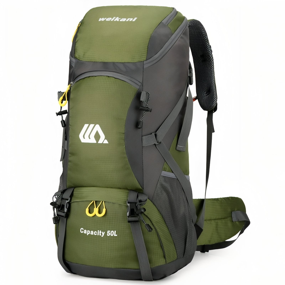 Sac a Dos Léger Randonnée 50 litres vert