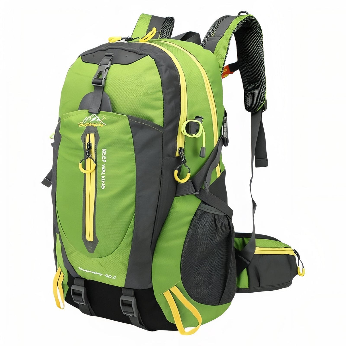 Sac à Dos Marche Randonnée 40L vert fluo