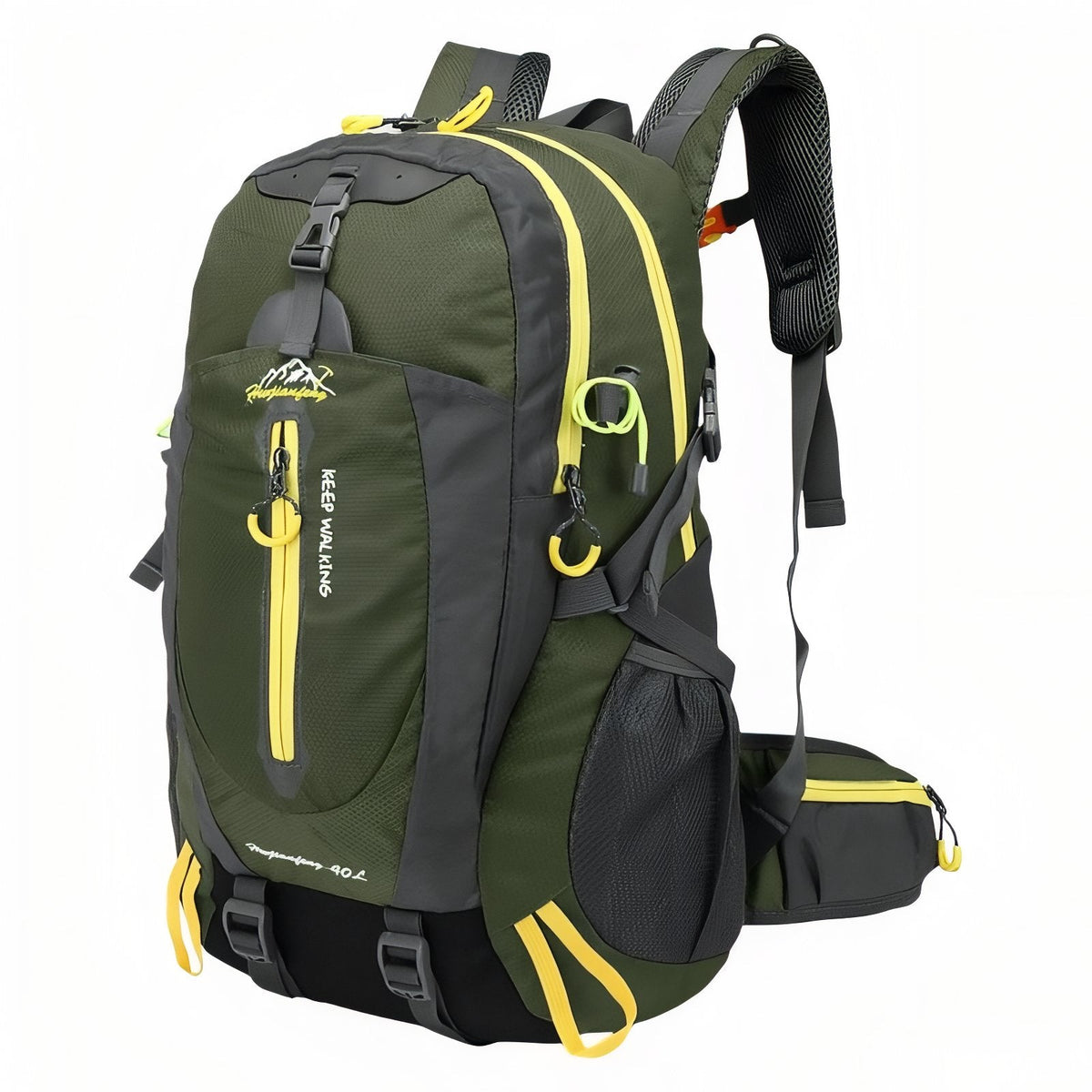 Sac à Dos Marche Randonnée 40L vert olive