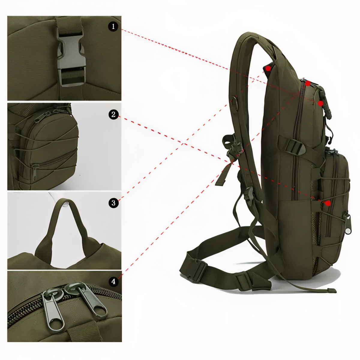 Sac à Dos Militaire 25 Litres — photo 5