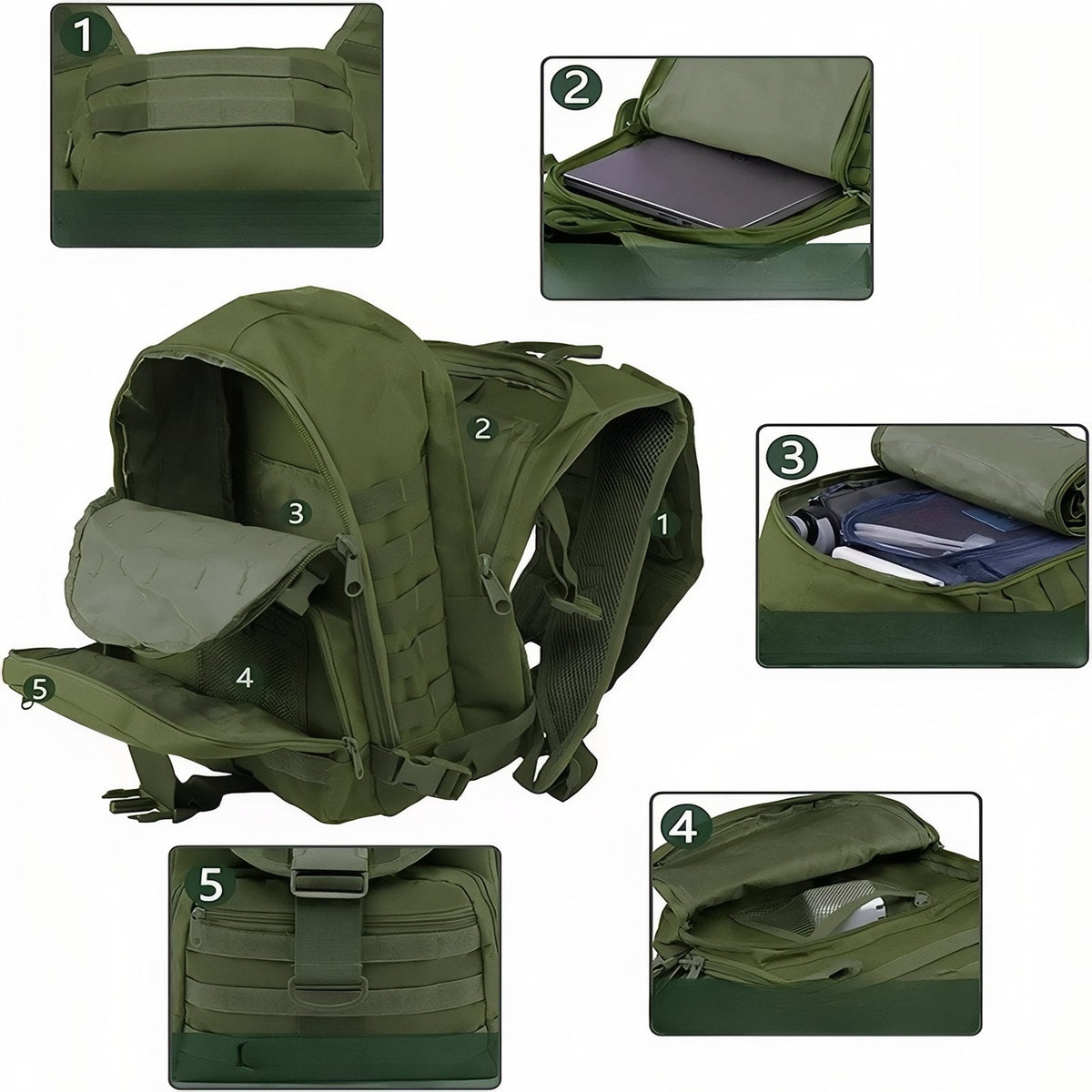 Sac à Dos Militaire 40 Litres — photo 8
