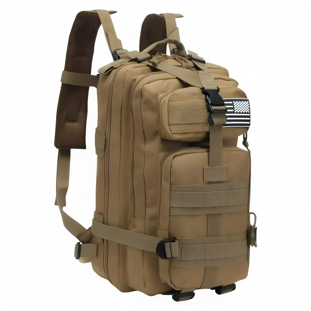 Sac à Dos Militaire Imperméable 30L/50L beige (30l)