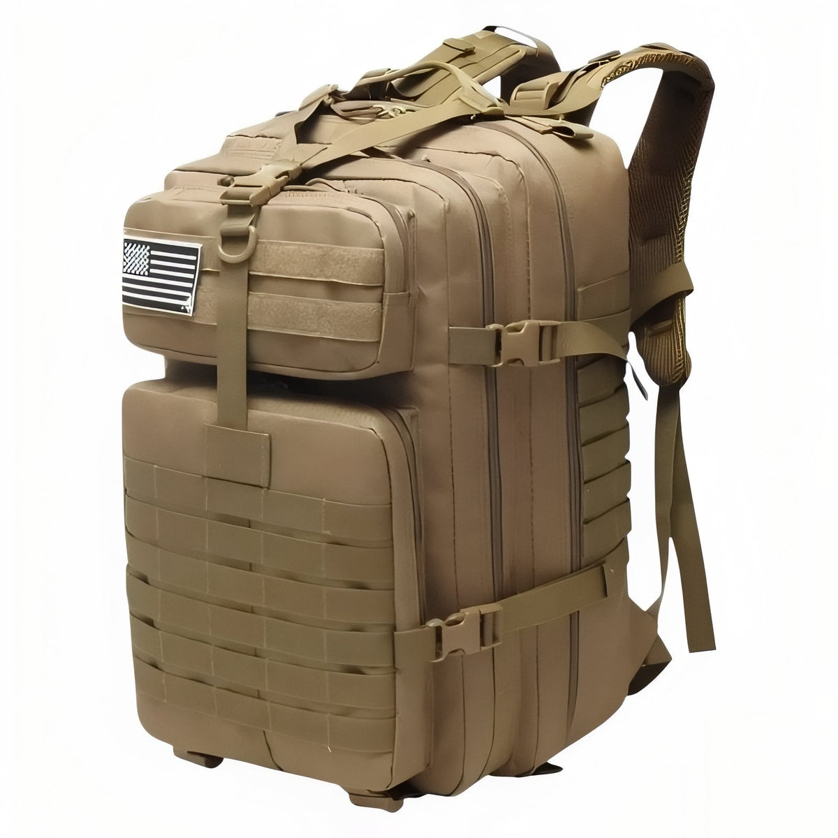 Sac à Dos Militaire Imperméable 30L/50L beige (50l)