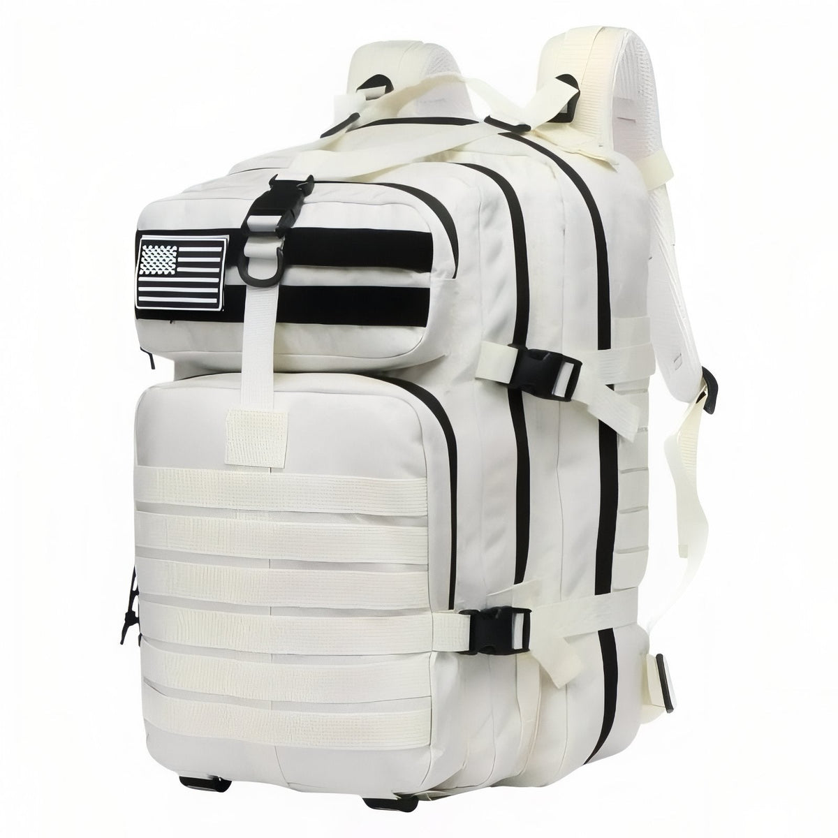 Sac à Dos Militaire Imperméable 30L/50L blanc (50l)