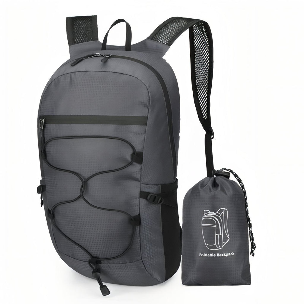 Sac à Dos Pliable et Imperméable gris foncé