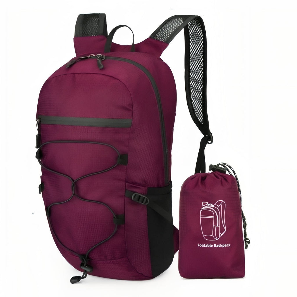 Sac à Dos Pliable et Imperméable violet