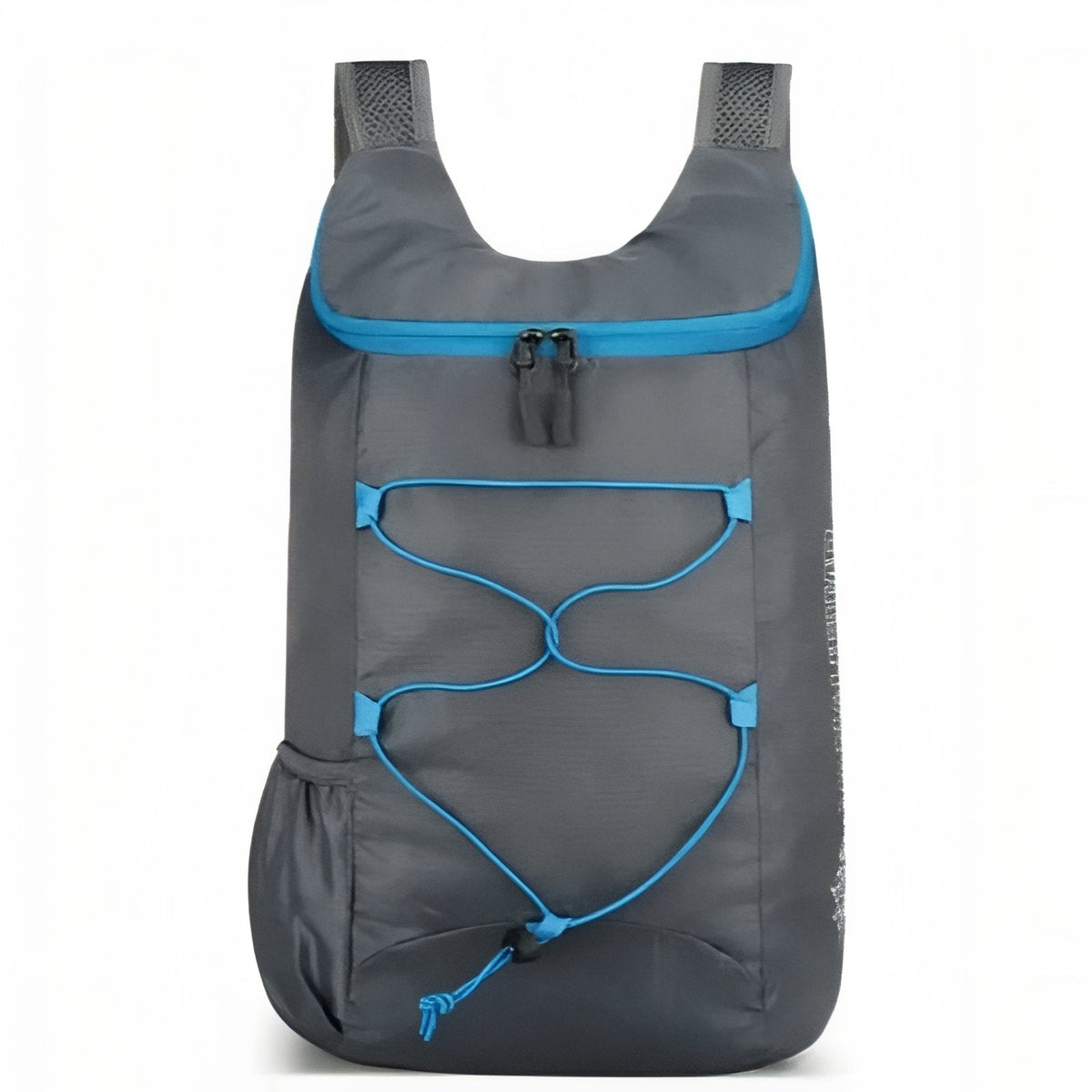 Sac à Dos Pliable Randonnée 20L gris et bleu