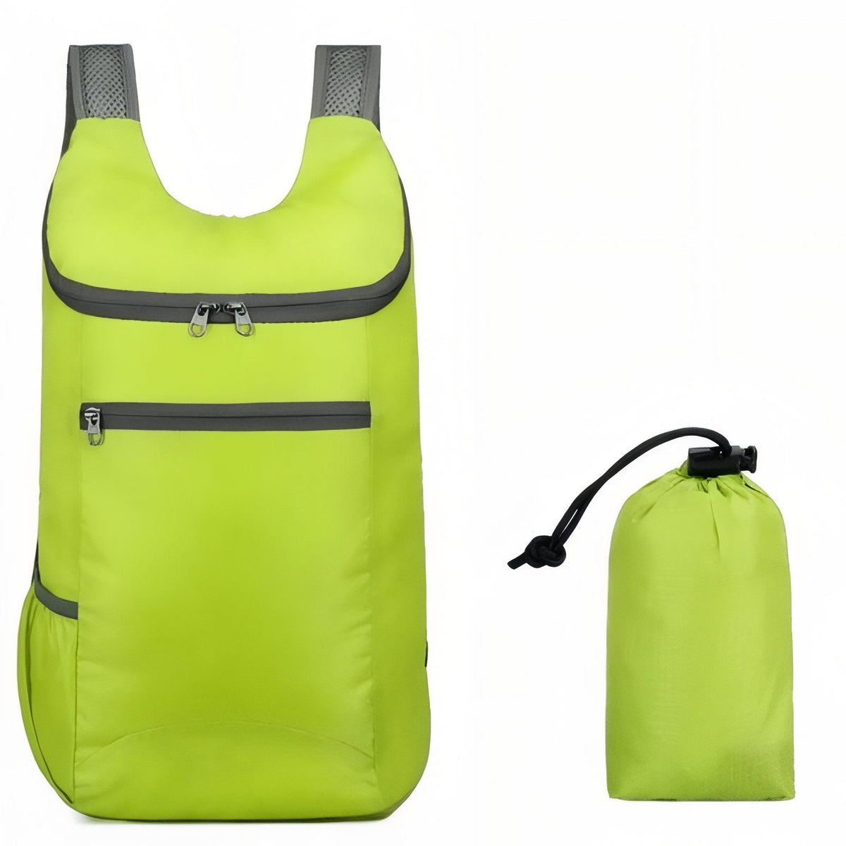 Sac à Dos Pliable Waterproof vert fluo