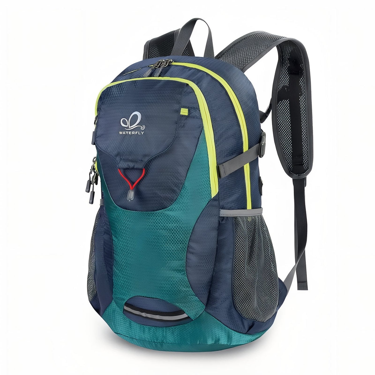 Sac à Dos Randonnée 30L Ultra Léger vert émeraude et bleu marine