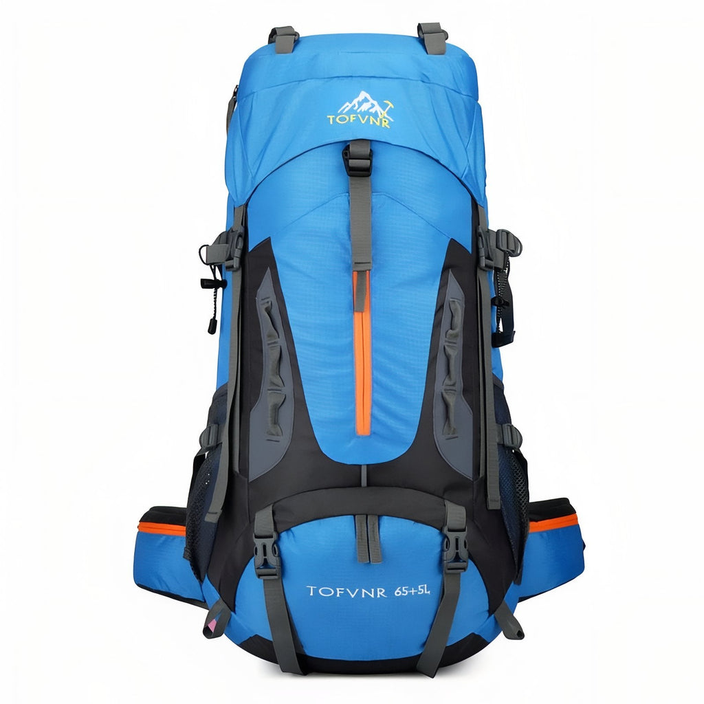 Sac à Dos Randonnée Homme 70L bleu ciel