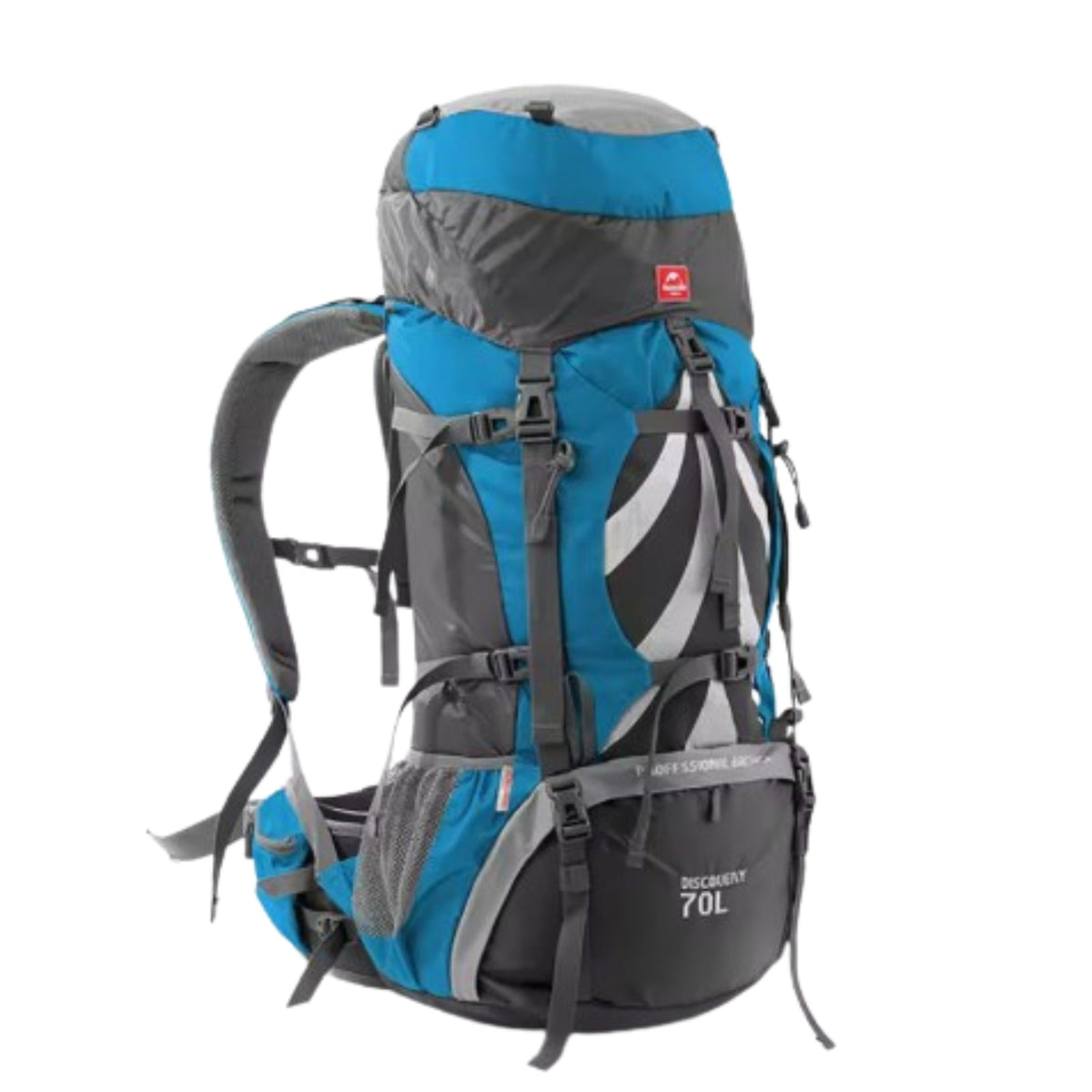 Sac à Dos Randonnée Pro Homme 75L bleu