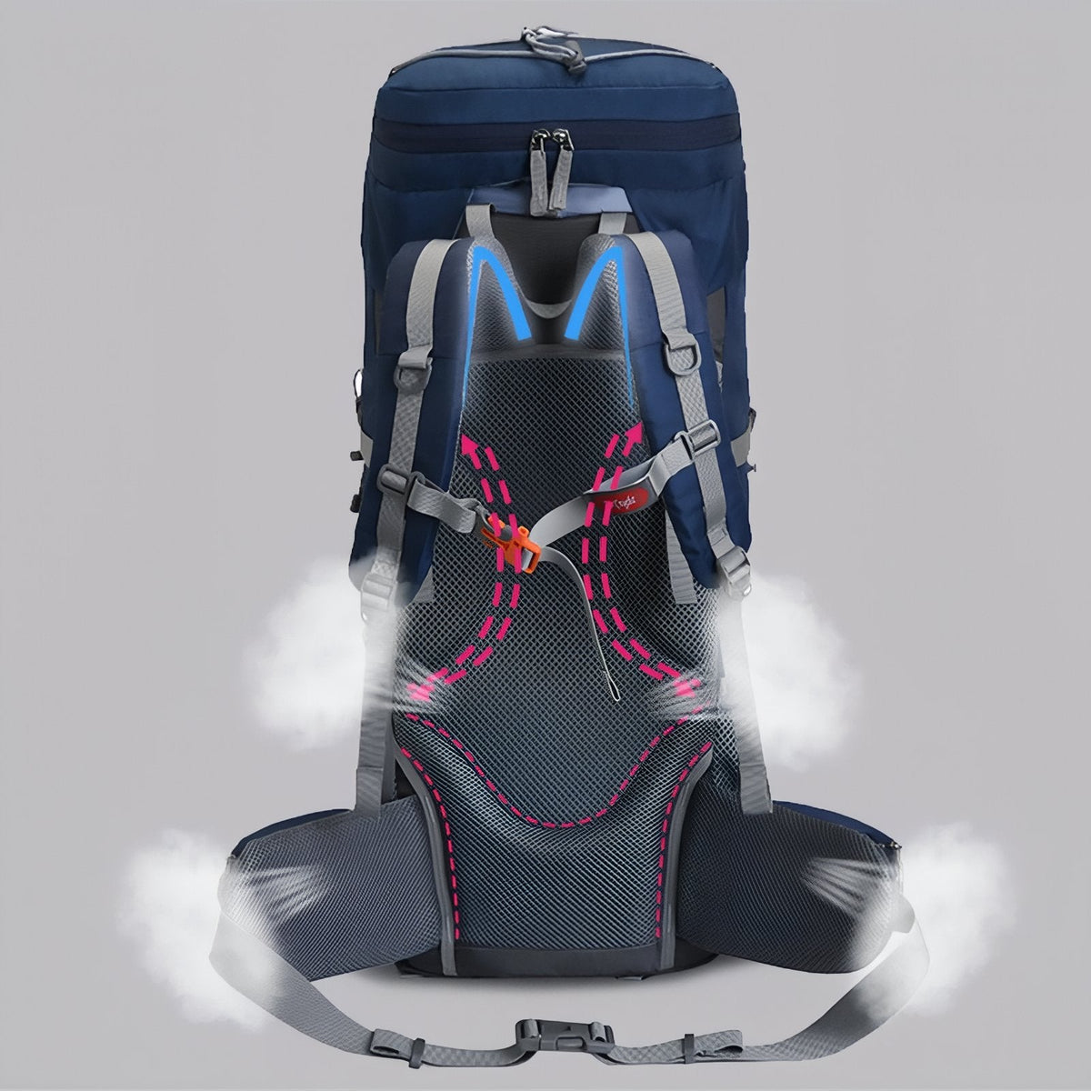 Sac à Dos Randonnée Respirant 60 Litres — photo 4