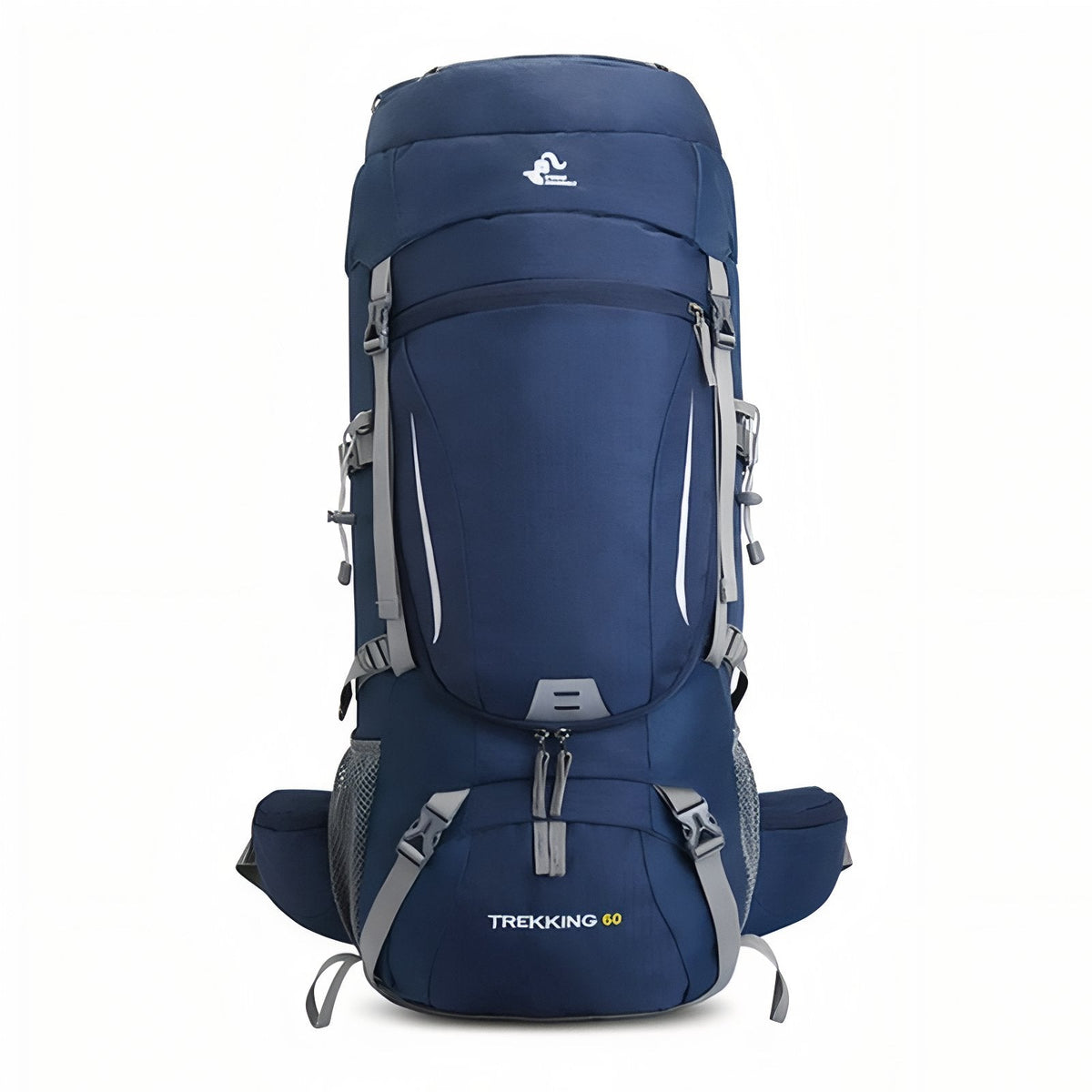 Sac à Dos Randonnée Respirant 60 Litres bleu marine