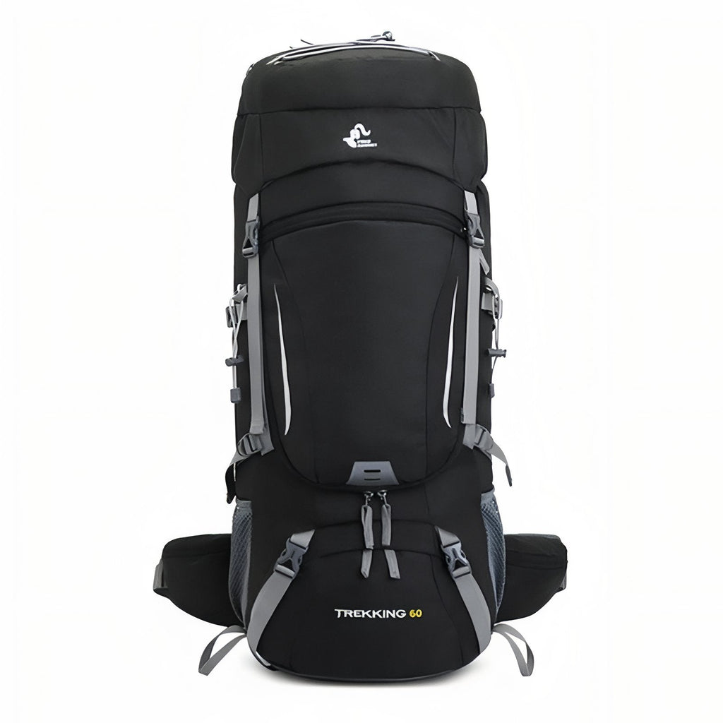 Sac à Dos Randonnée Respirant 60 Litres noir