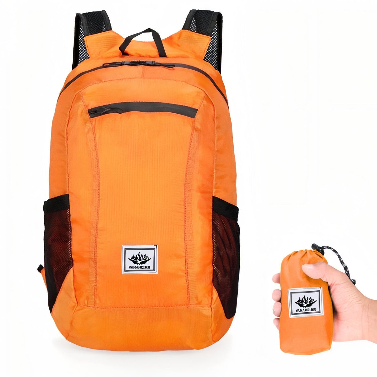 Sac à Dos Randonnée Ultra Léger orange