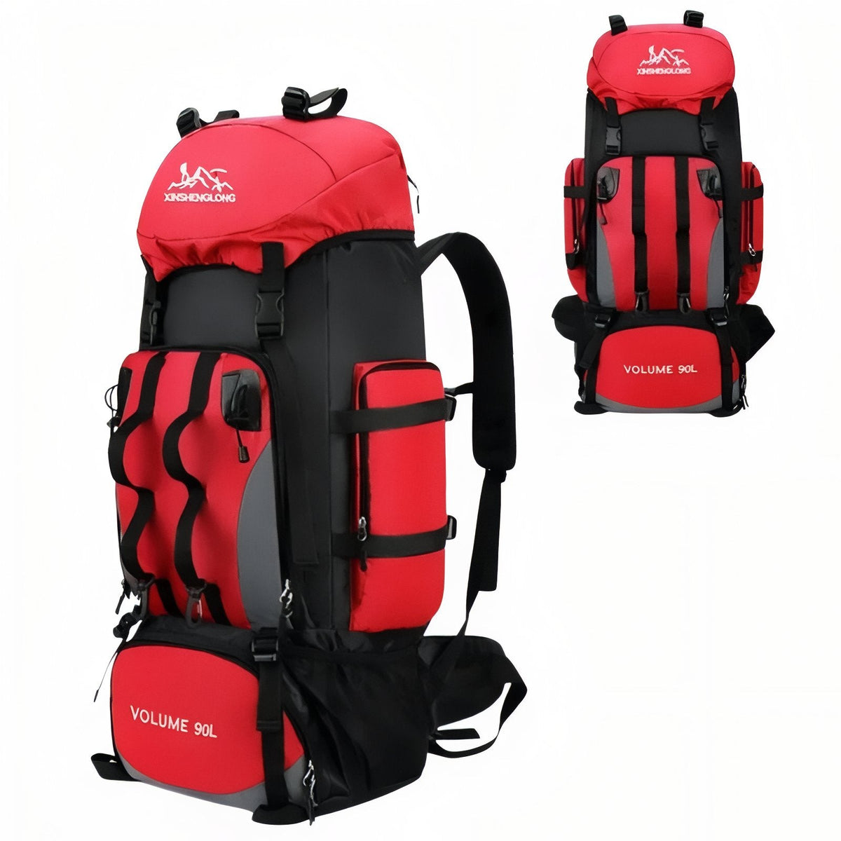 Sac à Dos Trekking rouge