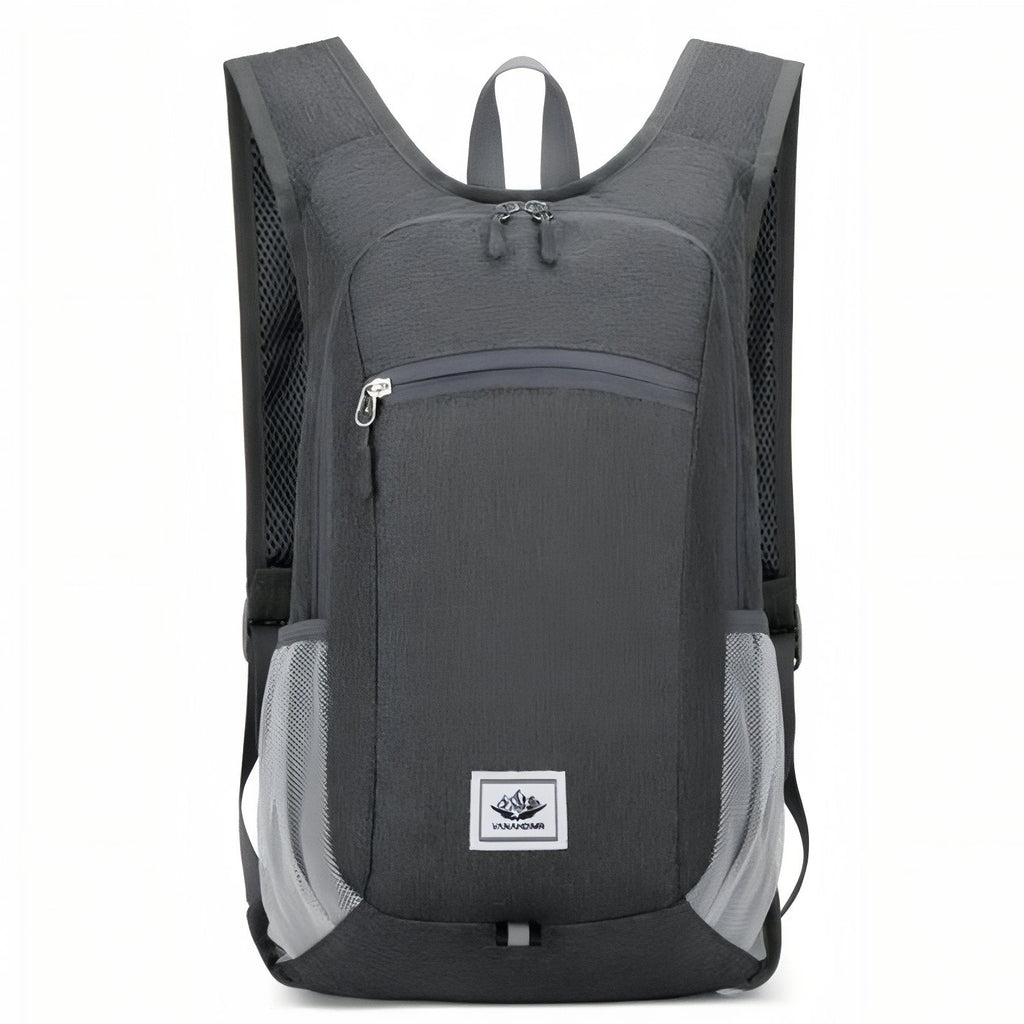 Sac à Dos Ultraléger Pliable gris foncé