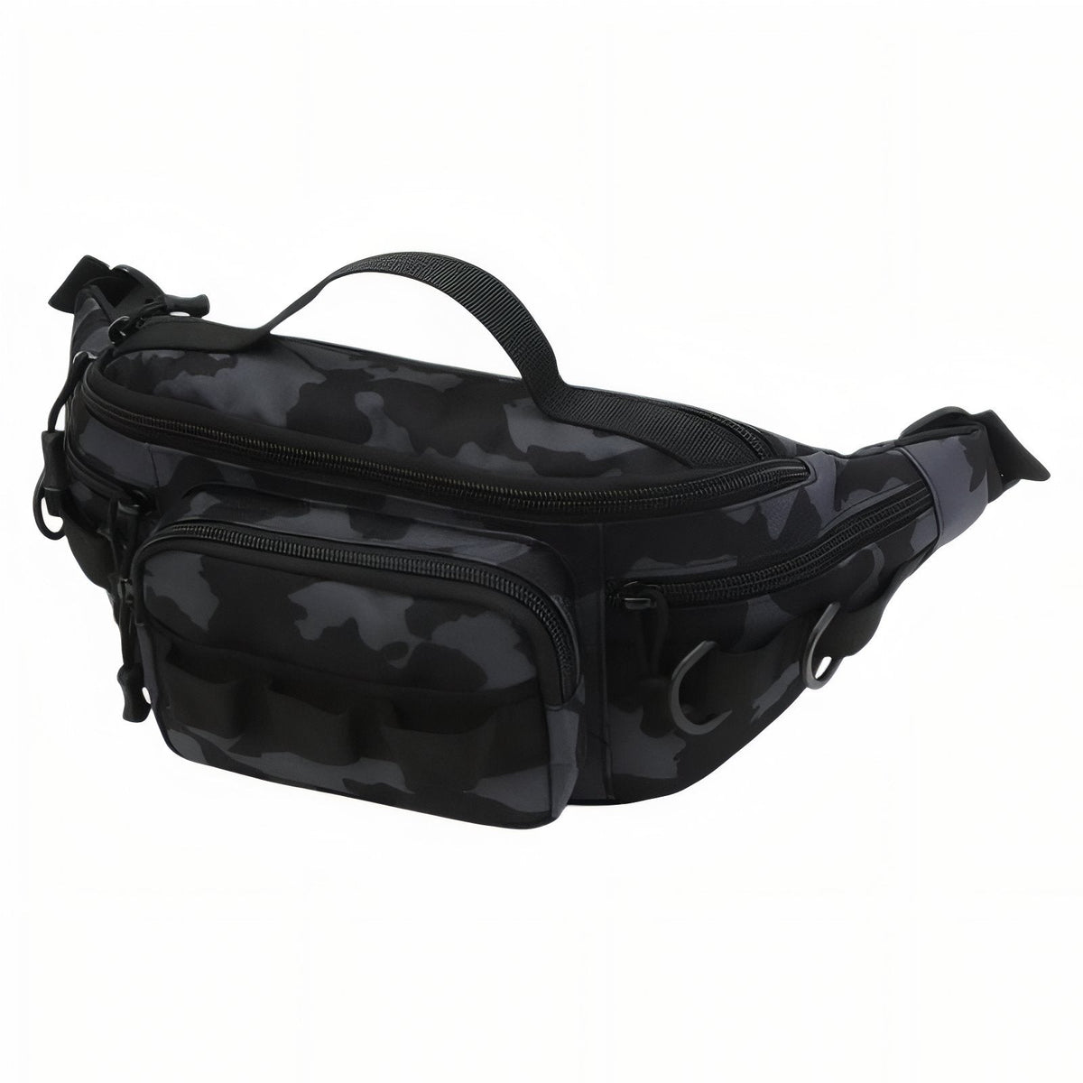 Sac Banane Pour Randonnée noir et gris