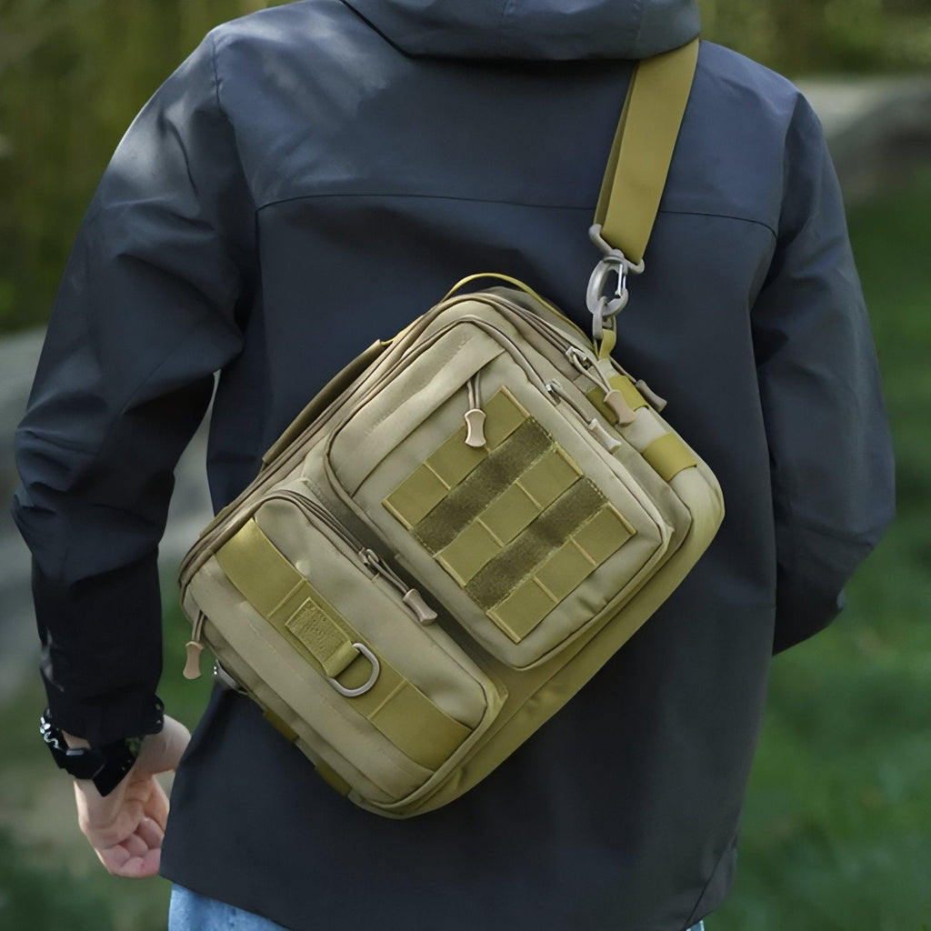 Sac Bandoulière Homme Militaire — photo 3