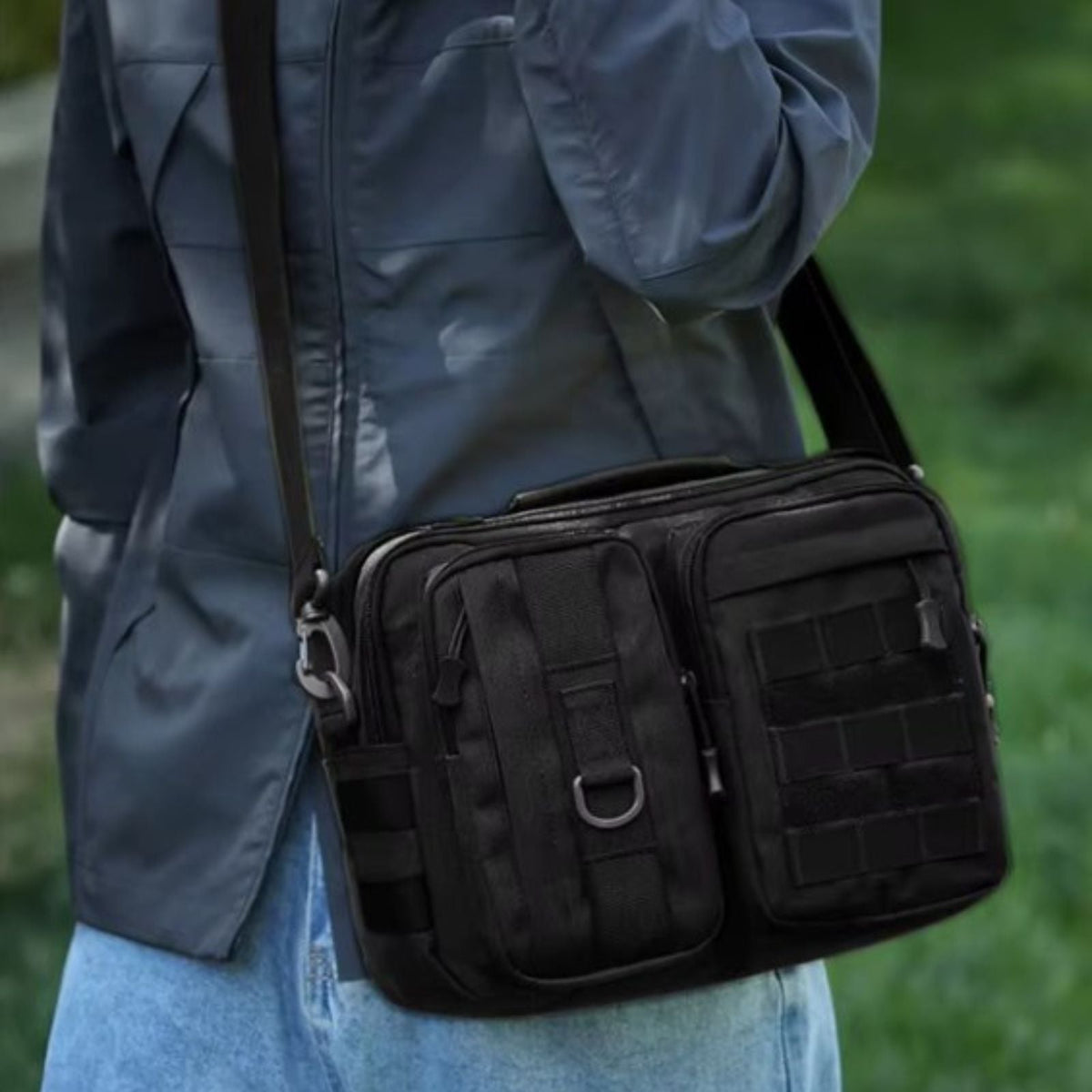Sac Bandoulière Homme Militaire — photo 6