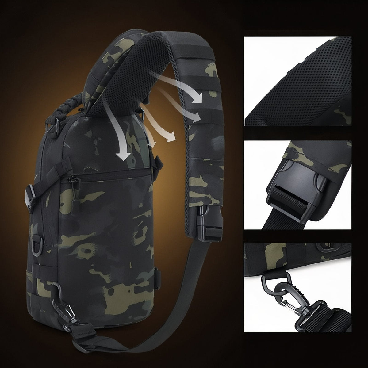 Sac Bandoulière Homme Pour Randonnée — photo 10
