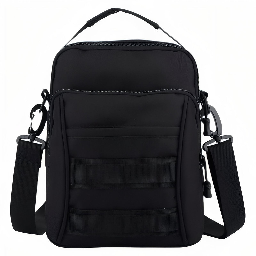 Sac Bandoulière Randonnée noir mat