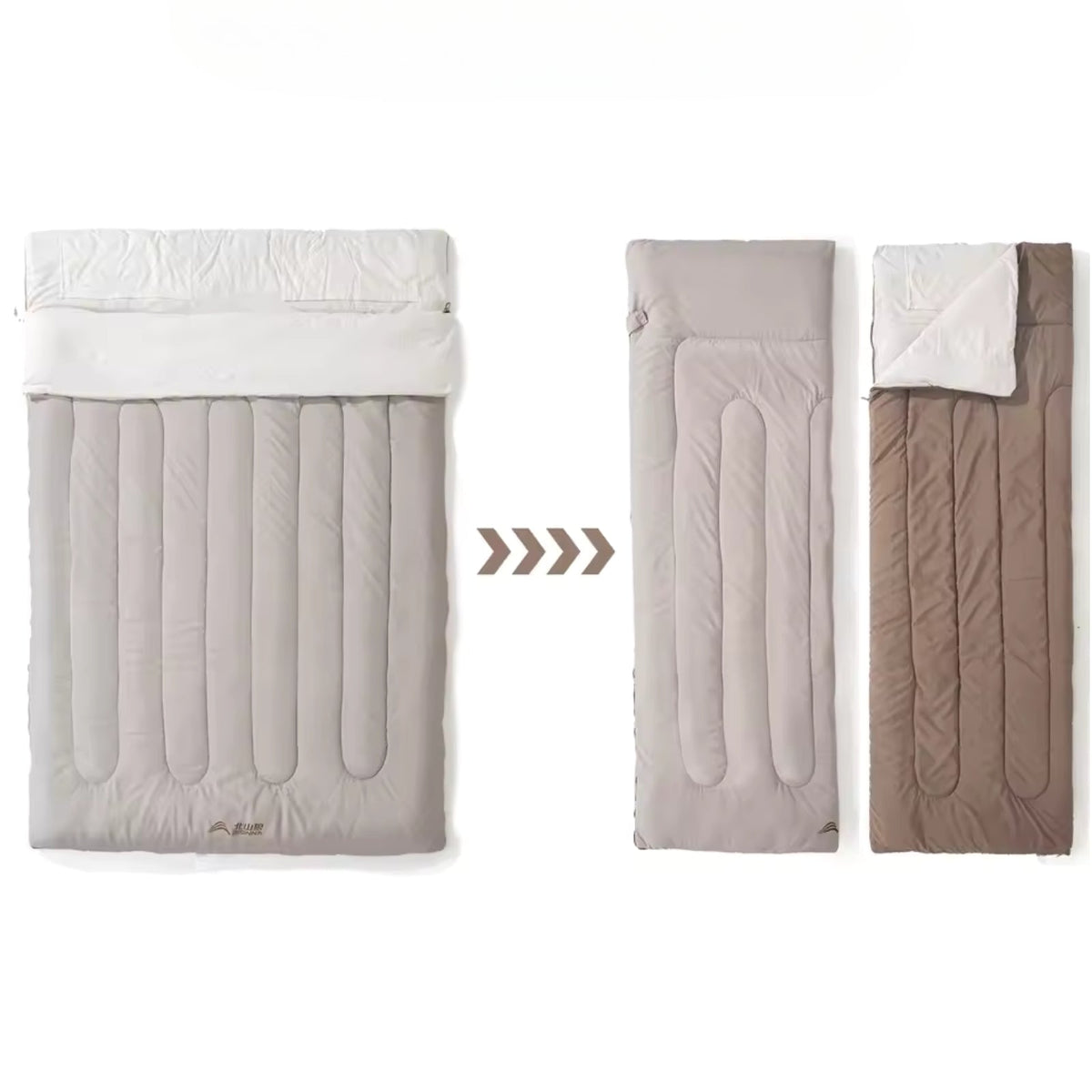 Sac De Couchage 2 Personnes Détachable